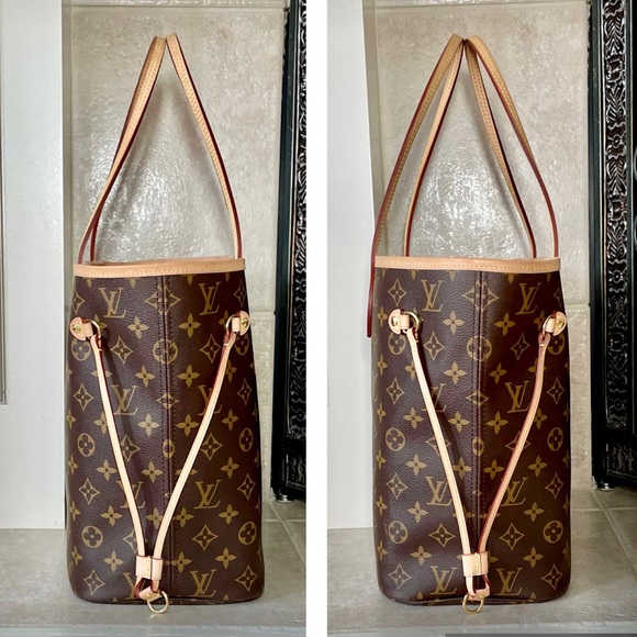 Louis Vuitton Neverfull MM Monogram Print - Picture 3 of 9